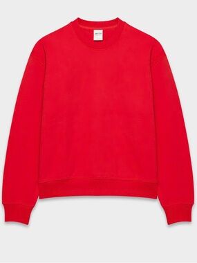 Aritzia Red Crewneck Sweater